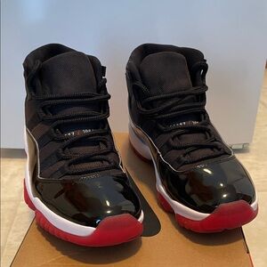 Nike Air Jordan 11 Retro(Bred) men’s 10